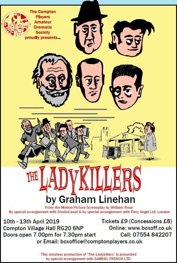 The Ladykillers 10th to 13th April